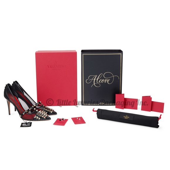 NIB Authentic Valentino Rockstud Alcove Pump 100mm - Picture 2 of 16